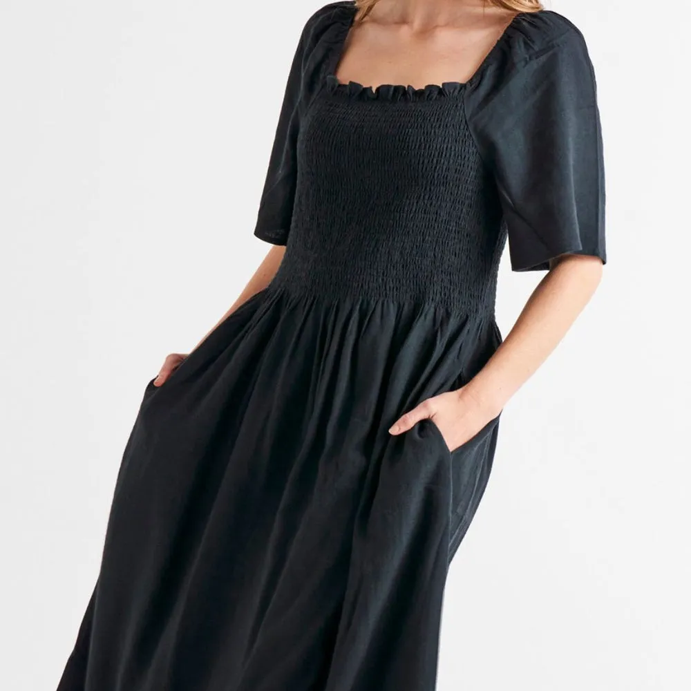 Betty Basics Ingrid Dress Coal
