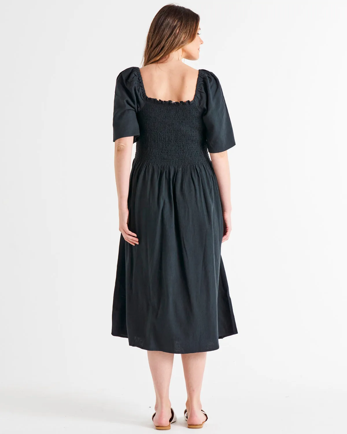 Betty Basics Ingrid Dress Coal