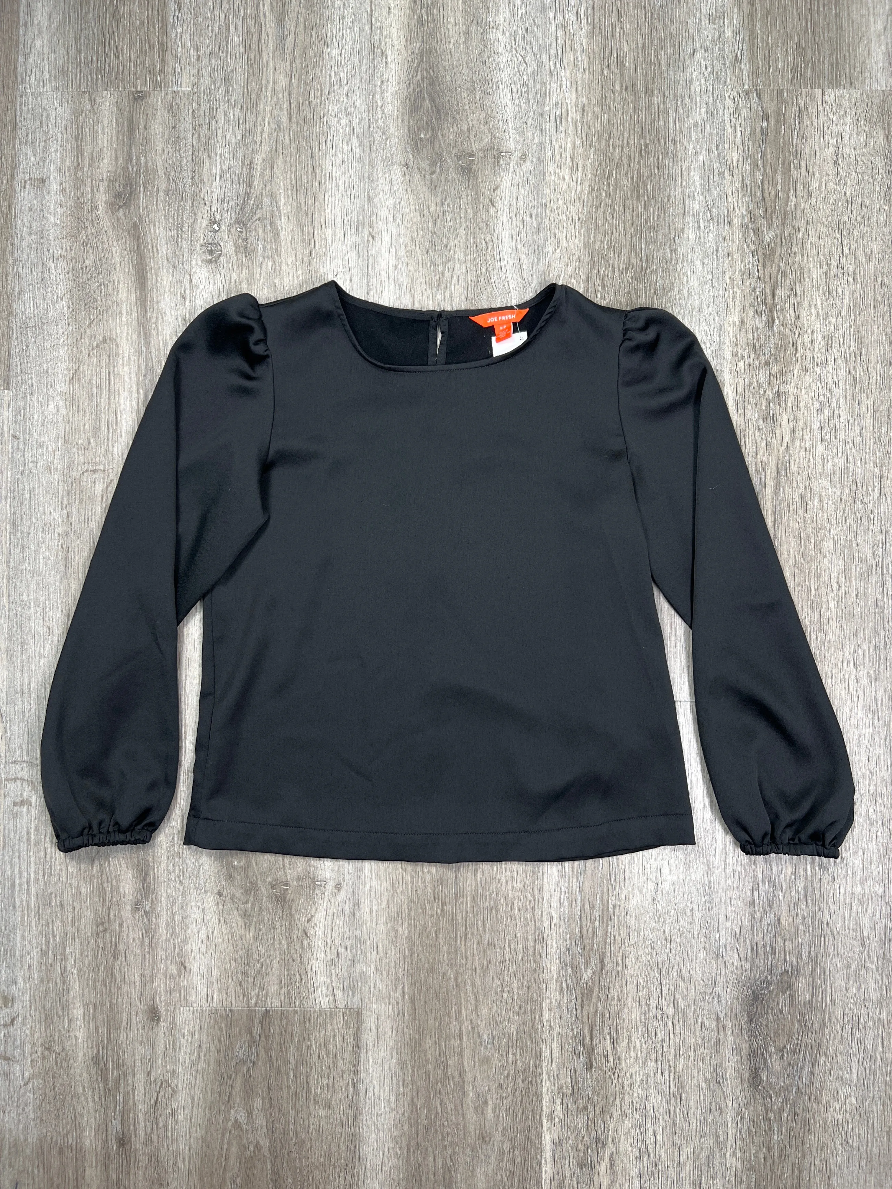 Black Top Long Sleeve Joe Fresh, Size S