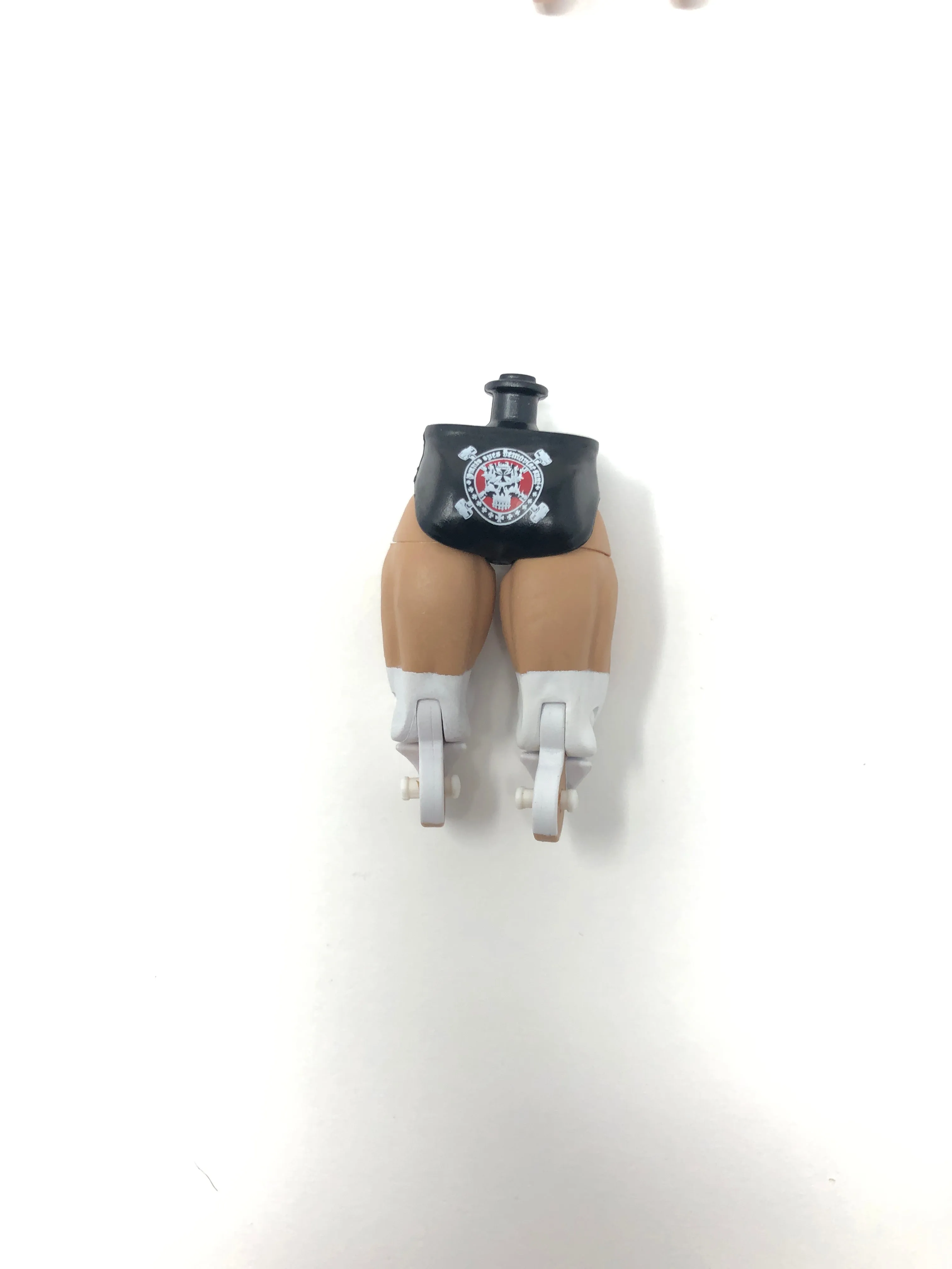 Black Trunks with White Hammer/Skull Design (Tan)