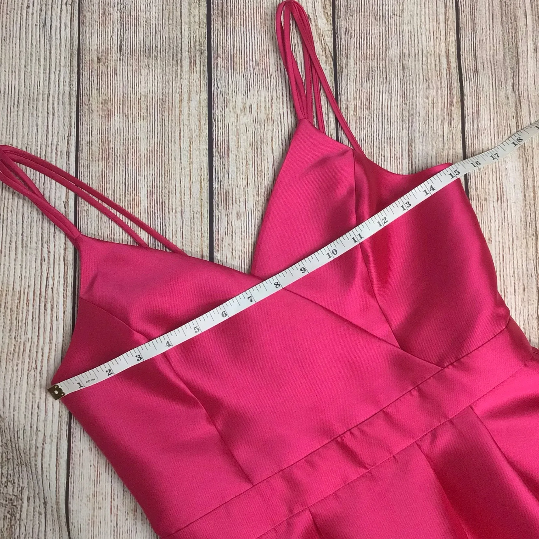 BNWT Miss Selfridge Bright Pink Short Strappy Skater Dress Size 8