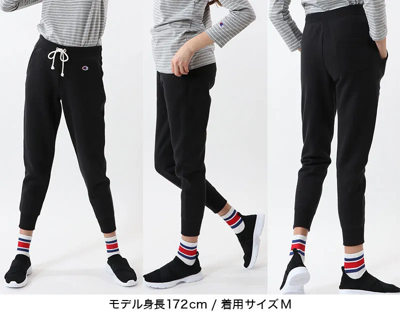 Champion レディース スウェットパンツ M・L (チャンピオン 長ズボン ボトム 綿混) (在庫限り)