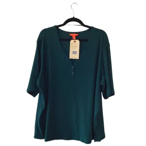 deep green half sleeve - 3x