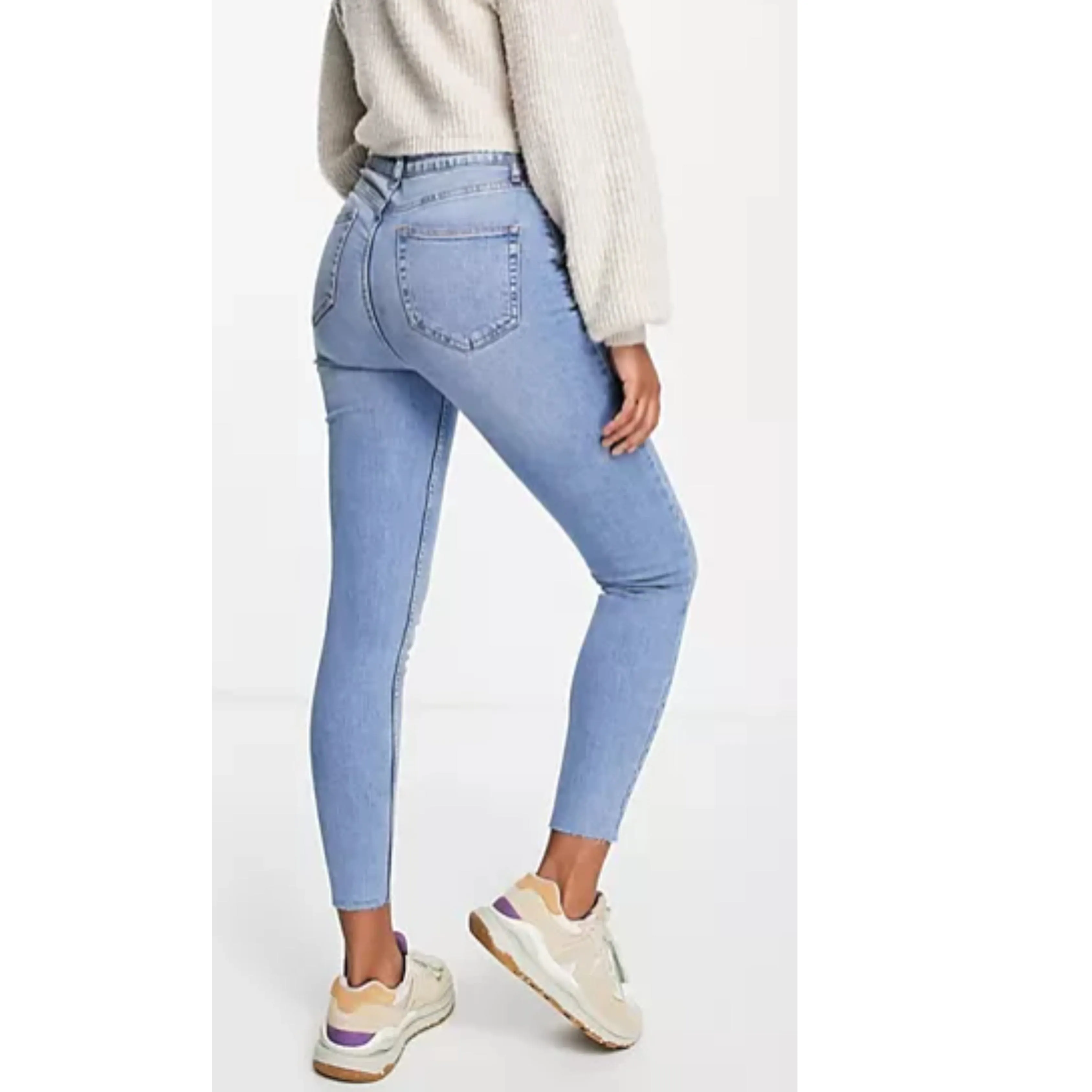 MISS SELFRIDGE -  Emily high waist ankle grazer skinny jean