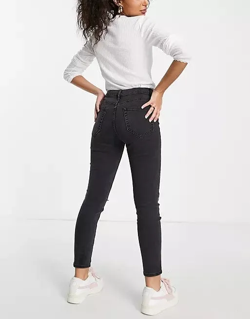 MISS SELFRIDGE - Petite Lizzie High Waist Skinny Jeans