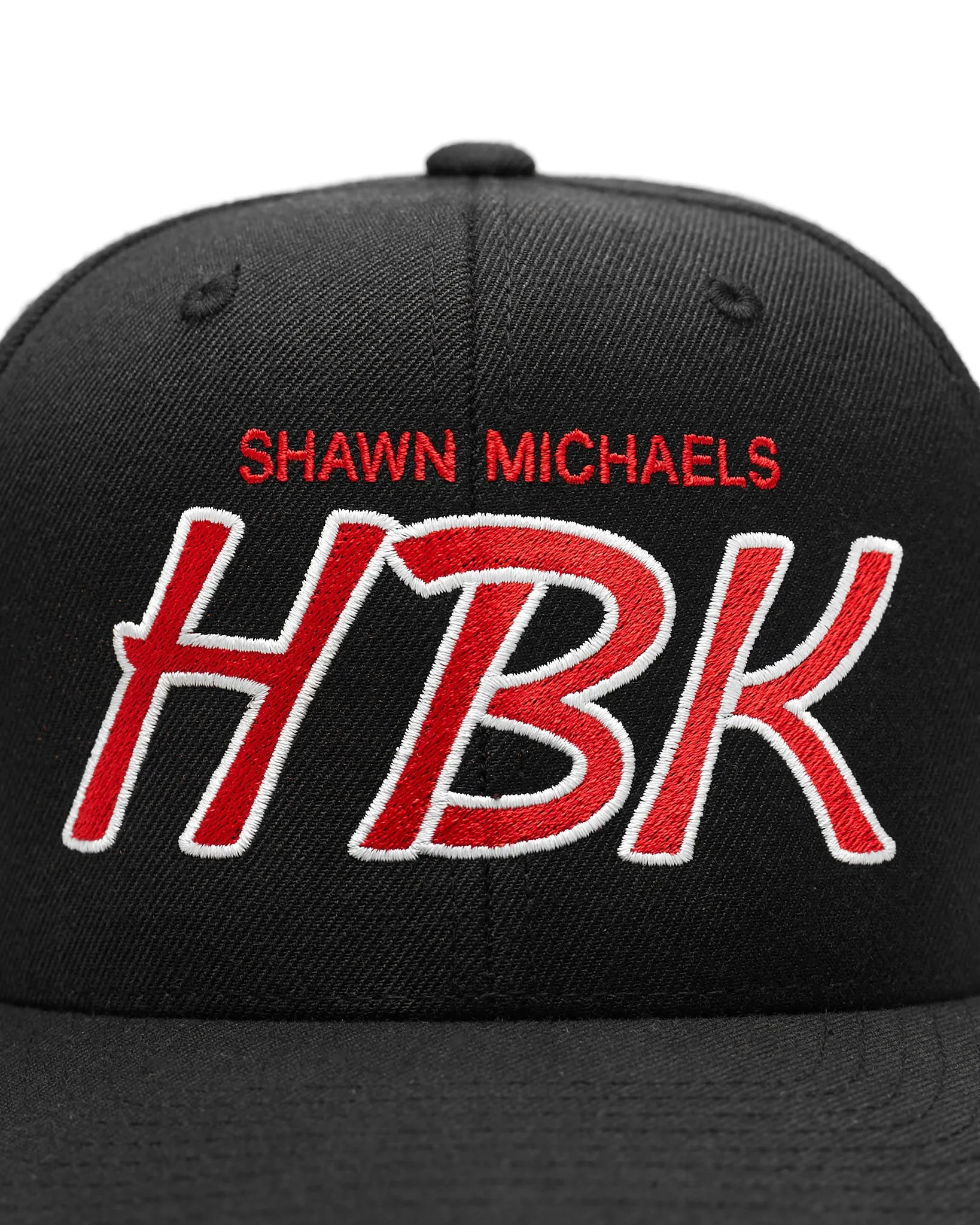 Shawn Michaels HBK Logo Script Snapback Hat