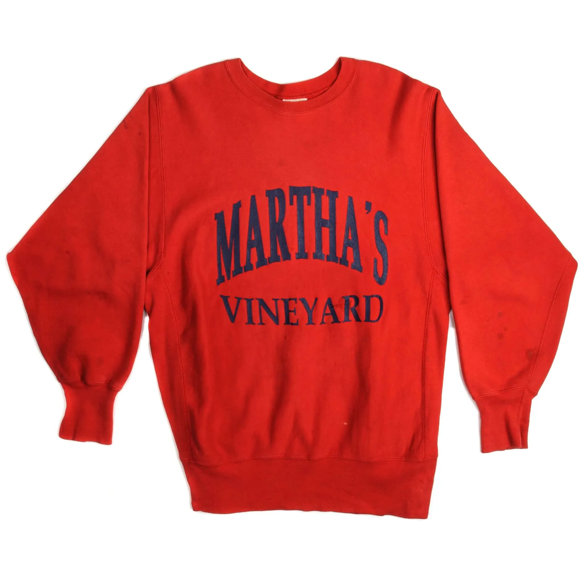 VINTAGE CHAMPION REVERSE WEAVE MARTHA'S VINEYARD SWEATSHIRT 1980S XL MADE USA